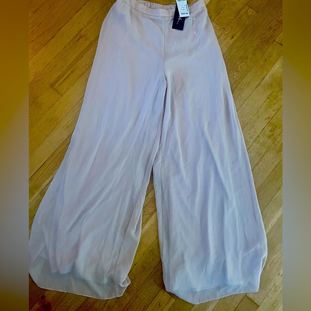 NEW Wide Leg Palooza Silky Pants! Retails $89! Medium